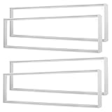 Zevnico 4x1FT Surface Mount Kit, 4 Set Aluminium