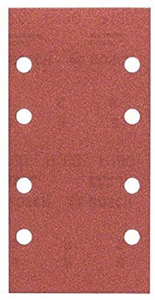 Bosch 2609256A84 Sanding Sheet Set for Orbital Sanders (10-Piece)