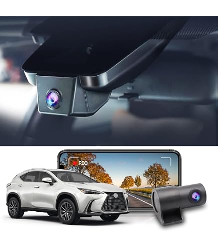 Amazon.com: Fitcamx 2K Front and Rear Dash Cam for 2019-2024 Lexus