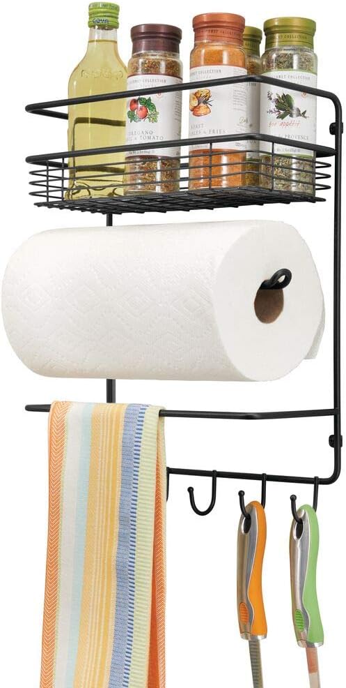 Mdesign Kitchen Storage Organiser Versatile Kitchen Wall Storage