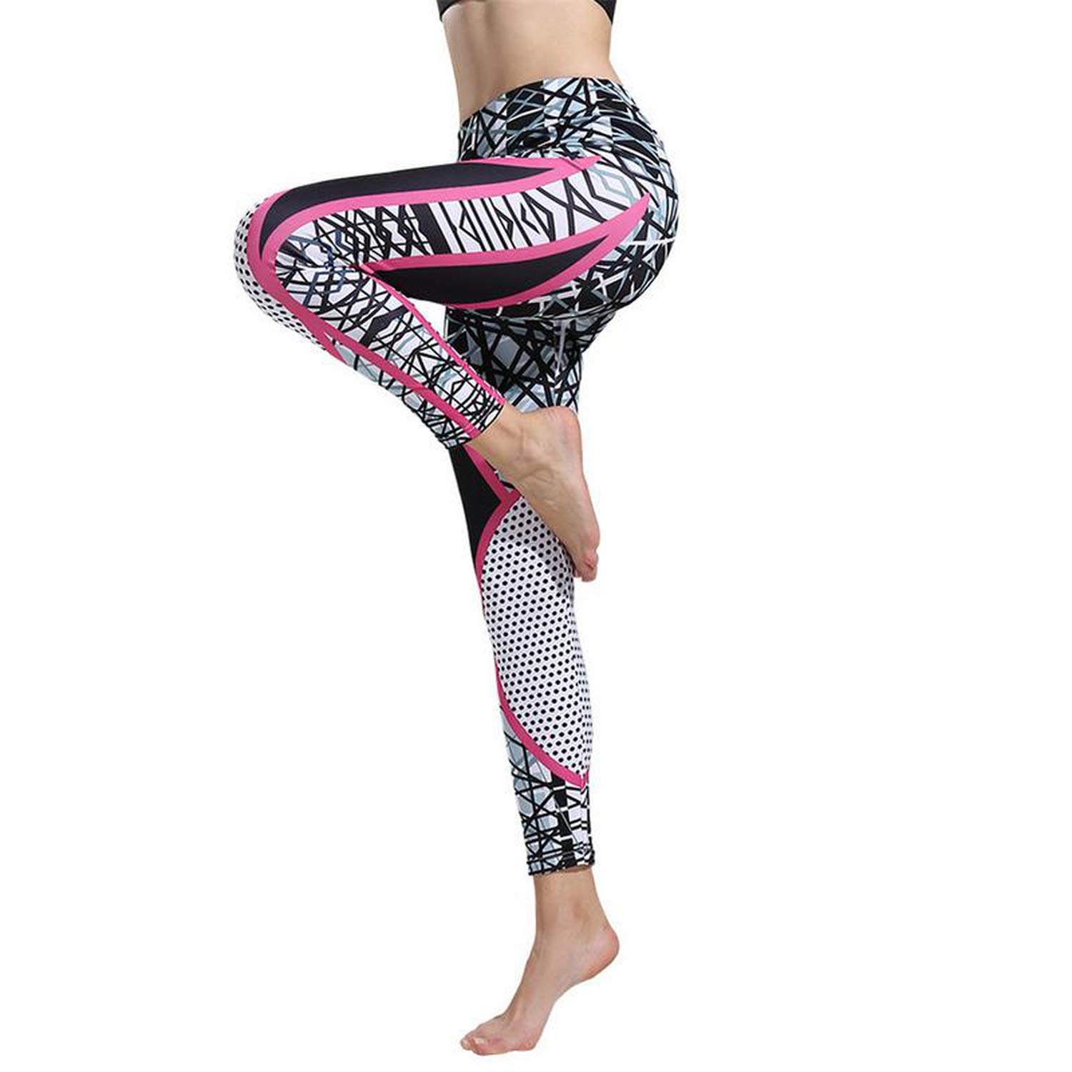 Amazon.com: Yoga Pants Women Unique Fitness Leggings Workout ...