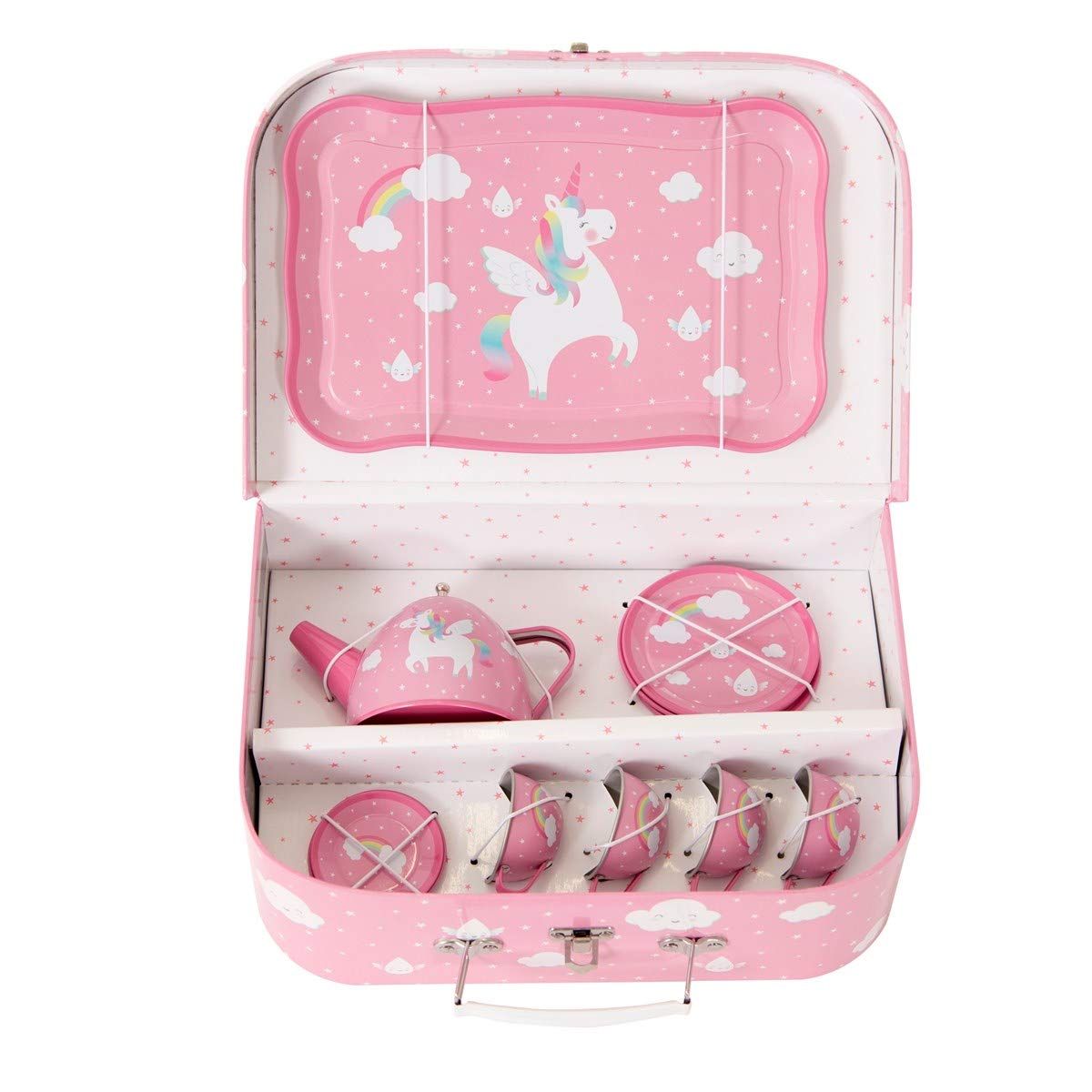 Sass & Belle Rainbow Unicorn Kids' Tea Set