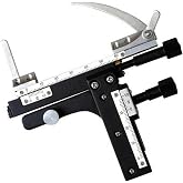 AmScope MS100 Graduated Mechanical Stage for Microscopes | Graduated Mechanical Stage for Precise Specimen Positioning, Fits Standard Microscopes