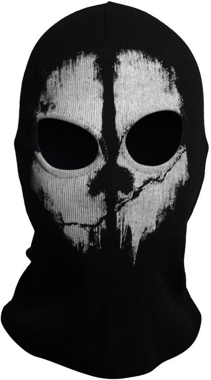Topicker Generic Call of Duty 10 Ghosts Logan Last Mission Balaclava Full Face Skull Mask