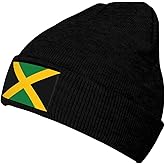 ROSIHODE Jamaica Flag Jamaican Beanie Hat Funny Sleep Cap Headwear Hats Neck Gaiter Headscarf for Women Men