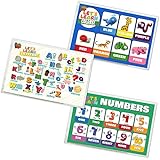 Disposable Placemats by Baby Phd - Table Top Mat for Toddlers - Extra Sticky Adhesive - BPA Free Plastic - Stick On Placemat - Mom Hack to Keep Kids Neat &amp; Safe at Restaurant!