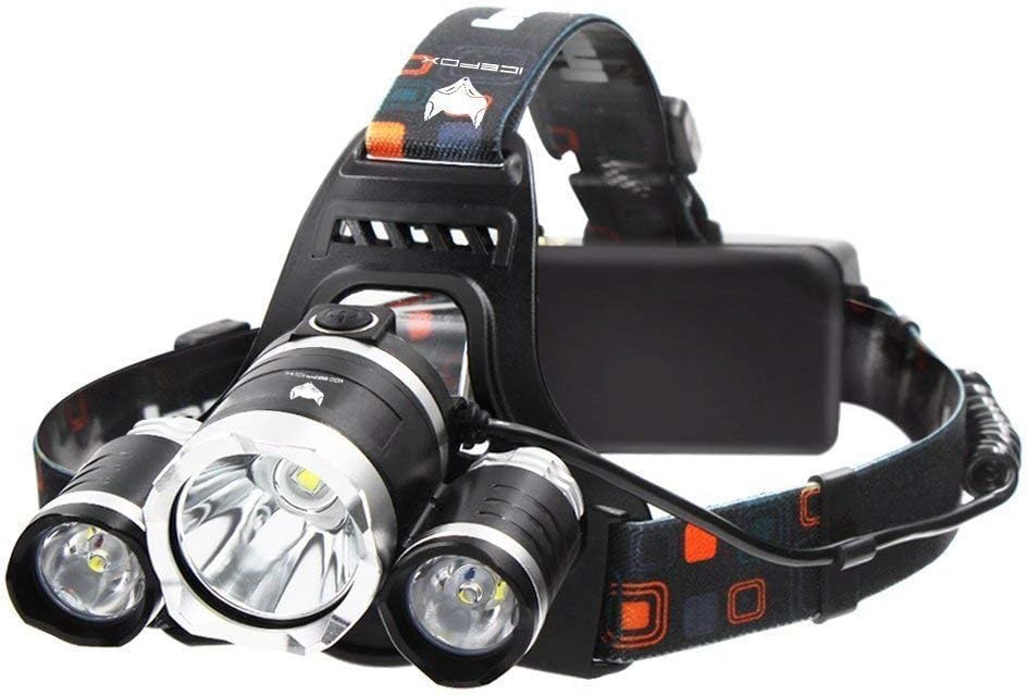 Led Lenser H7R - Linterna (Linterna con cinta para cabeza, Negro