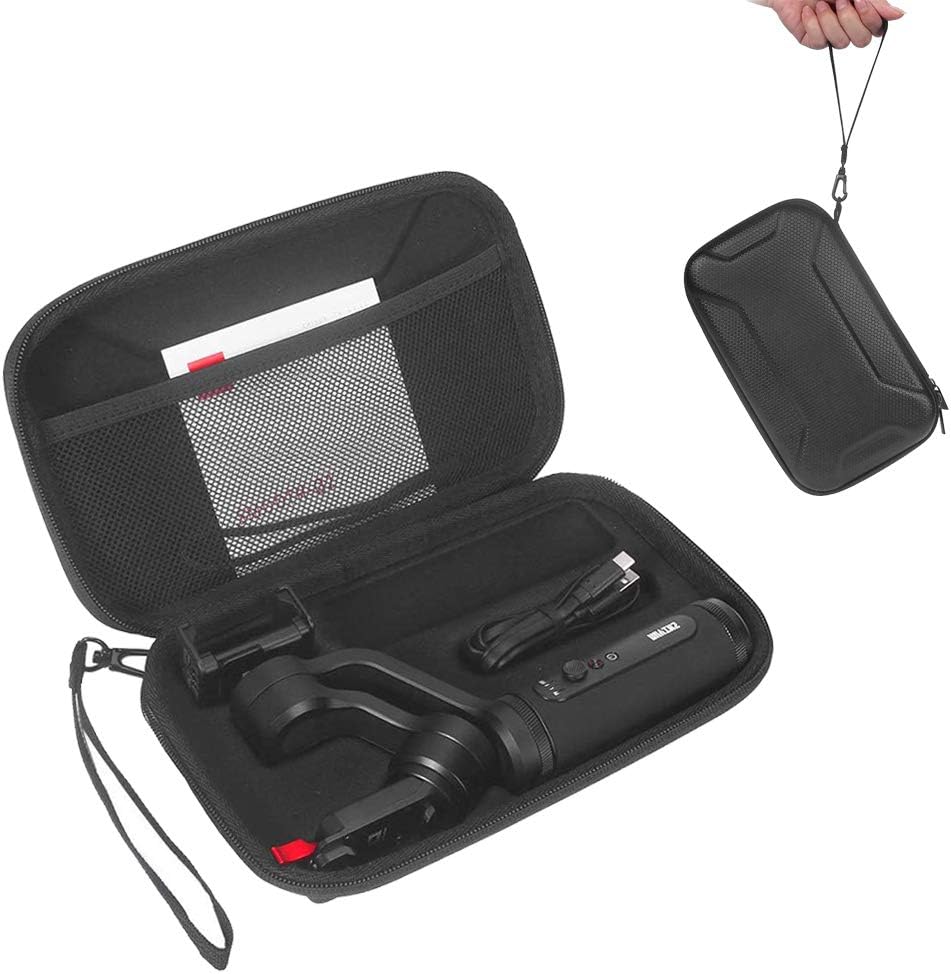 MASiKEN Hard Carry Case for Zhiyun Smooth Q2 3 Axis Smartphone Handheld Gimbal, More Space for Accessories Travel Case Protect Pouch Bag