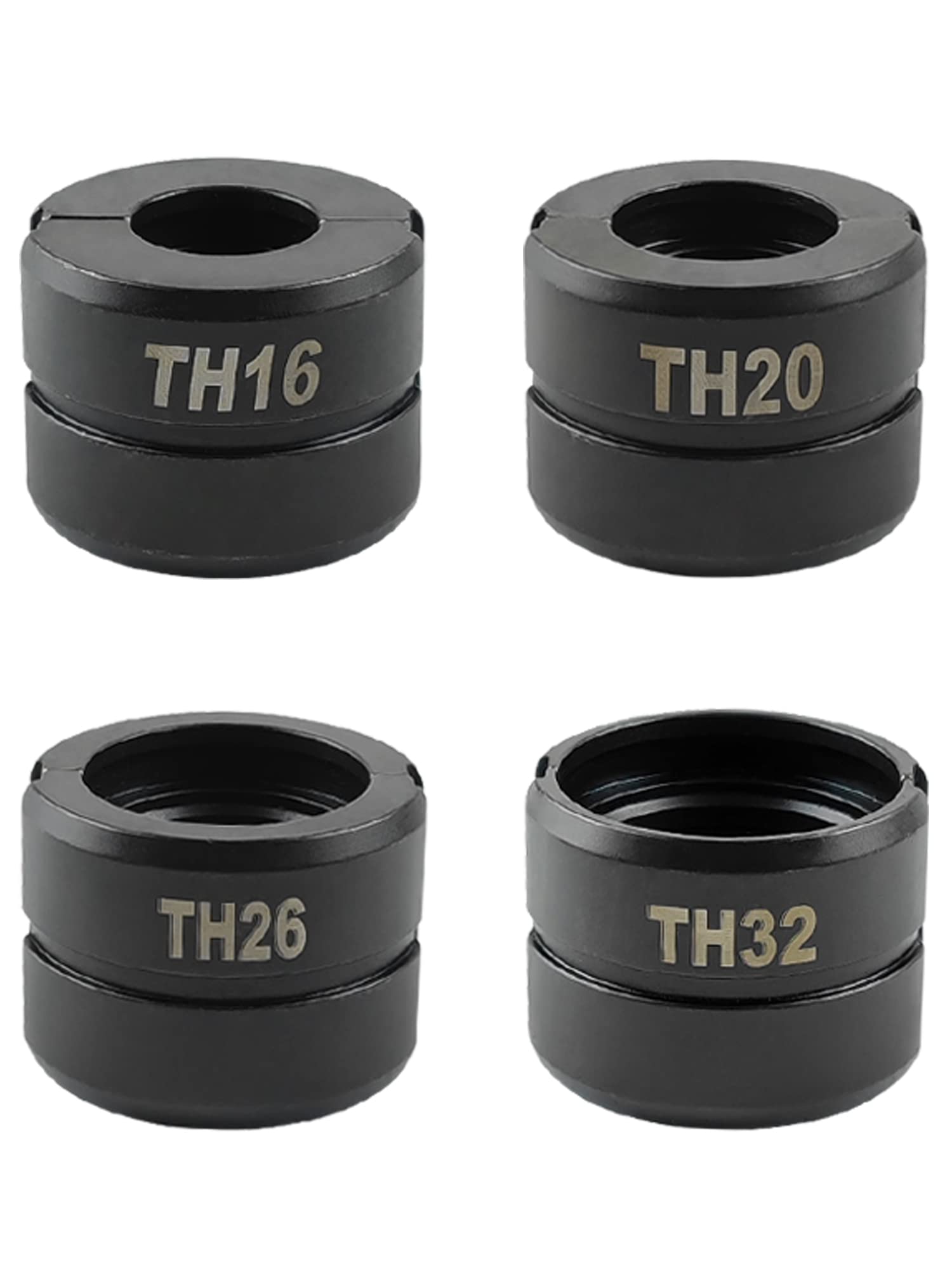 AMZCNC TH16~TH32 TH-Contour for 16 mm, 20 mm, 26 mm, 32 mm Press Jaw Insert Suitable for Hand Press Pliers + Interchangeable Jaw. Composite Pipe Fittings