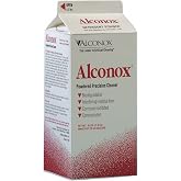 Alconox 1104-1 General Purpose Lab Glassware and General Facility Cleaning Powdered Detergent, 4 lbs. Container, Pack of 9