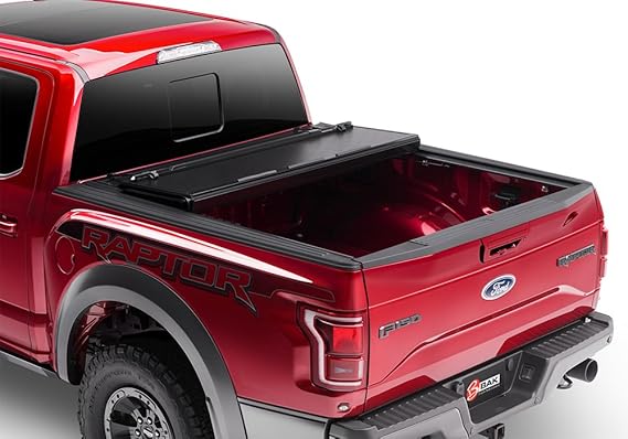 Amazon Com Bak Bakflip F1 Hard Folding Truck Bed Tonneau Cover 772329 Fits 2015 2020 Ford F150 5 7 Bed 67 1 Automotive