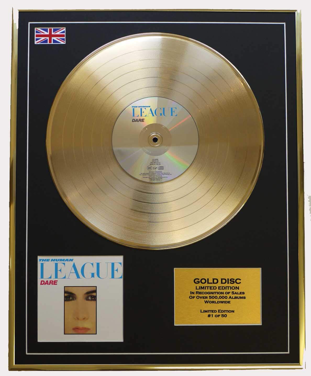 The Human League/Limited Edition Cd Gold Disc/'Dare'/(The Human League)