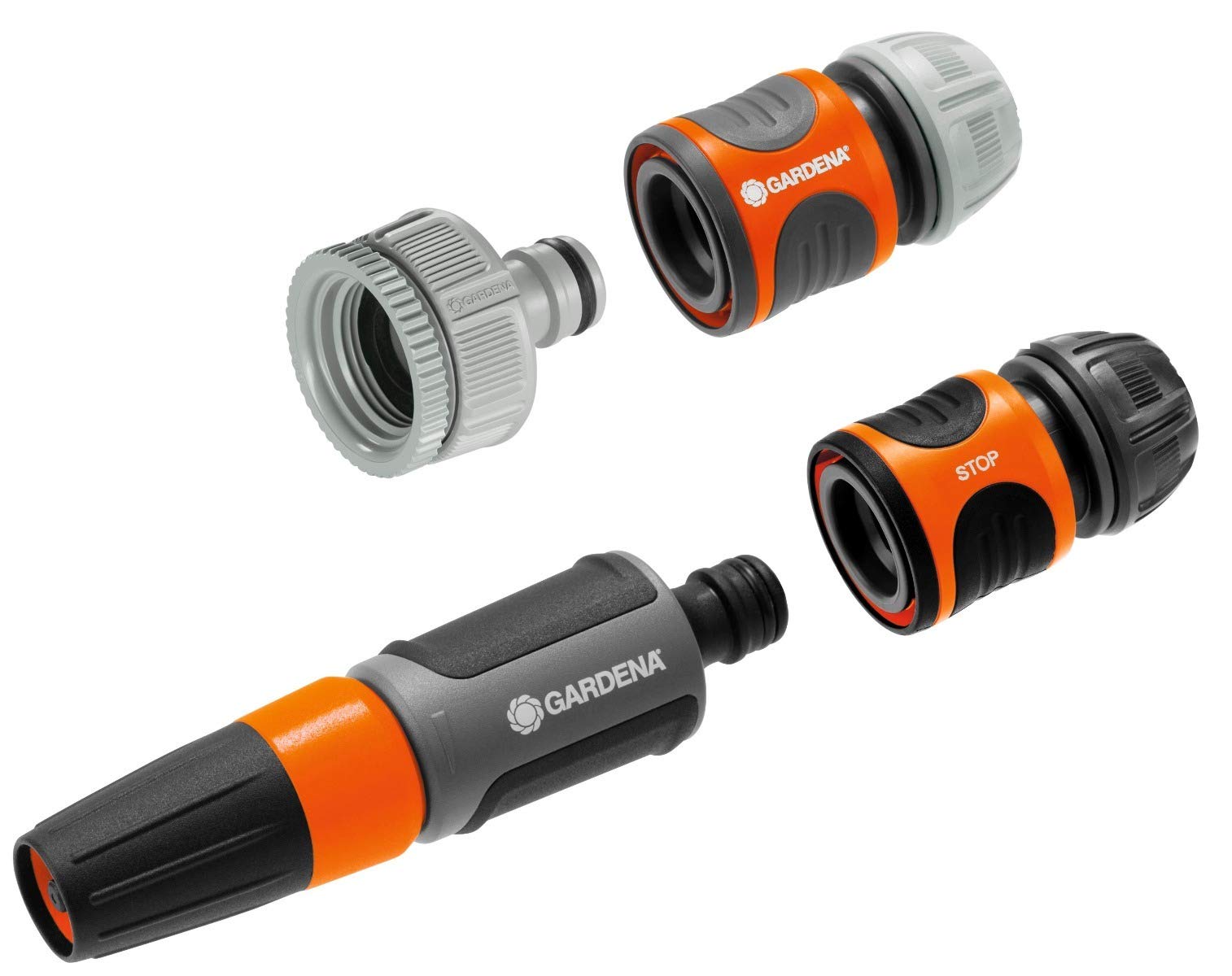 GARDENA Kit Bßsico De Riego Box Promo De 50 unidades. Contenido: 1 x 18202/5305, 1 x 18215, 1 x 18213, 1 x