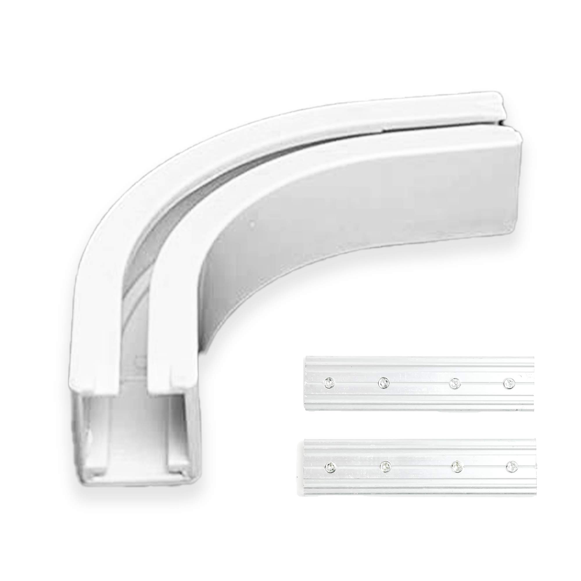 Jos & Haz Stright Curtain Track Accessories (Angleturn)