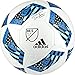 adidas Performance MLS Glider Soccer Ball, White/Shock Blue/Black, Size 4