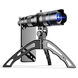 MIAO LAB HD 20-40X Zoom Lens with Tripod Telephoto Mobile Phone Lens Telescope for iPhone13 Samsung Other Smartphones Hunting