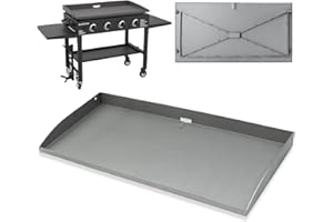 Flat Top Griddle Replacement for Blackstone 1554 1825 2322 1984 and Other 36 Inch Models with Grease Drain Hole - Upgraded Bo