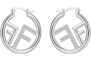 CZYJEW Gold Hoop Earrings for Women Gold Plated whit 925 Sterling Silver Post Hoop Earrings for Girls Mini Gold Hoop Earrings Inlay CZ Gems for Women