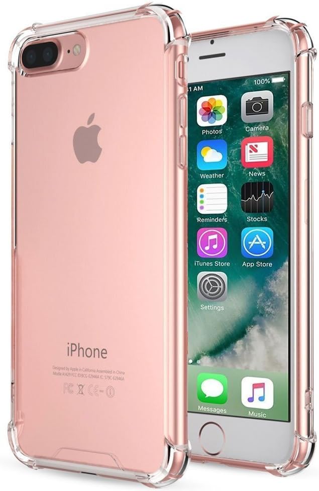 iPhone 8 Plus Case iPhone 7 Plus Case,AUSCREZICON Protection Case for iPhone7/8 Plus