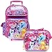 My Little Pony 16" Large School Roller Backpack Lunch Bag 2pc Set -Pegasus