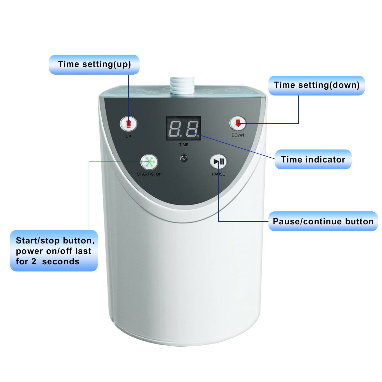 Dental Mobile Teeth Whitening Lamp Cold Bleaching Teeth Whitening Blue Light Machine LED Teeth Whitener Accelerator Light Oral Care