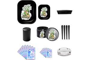 AUETRCLS Rolling Tray Set - Smoking Bundle Accessories for Weed Kit