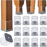 GICUNK 32Pcs Chair Leg Protectors Large 26-39mm Silicone Floor Sliders view 1