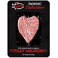Nordic Catch 8oz Grade A5 Japanese Wagyu Filet Mignon Steak Without Bone, Always Fresh Thick Cut, Skin-Packed 100% Authentic A5 Wagyu Steak from Kagoshima Reserve - Great Gift, Ships Overnight Valentine's Cut
