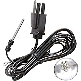 Professional Rid-Volt Submersible Titanium Grounding Ground Probe with Suction Mount for Freshwater &amp; Saltwater Aquarium Fish Tank