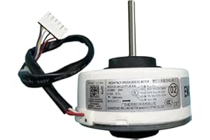 NUHFUFA Air Conditioning Motor 20W WZDK20-38G (ZKFP-20-8-6) Brushless DC Fan Motor OEM Part