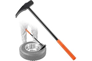 VEVOR Tire Bead Breaker Wedge, 32" Handle, Duck-Billed Tire Hammer, Heavy Duty Bead Breaker Tool & Duckbill Iron with Cast Ir