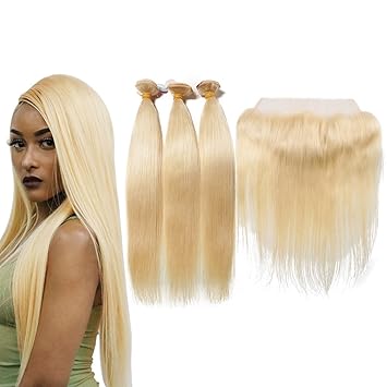 Amazon Com New Star Hair Brazilian Human Hair 613 Honey Blonde