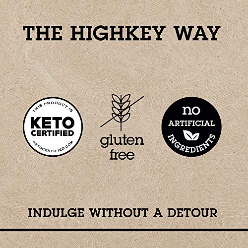 HighKey Snacks Cheese Crunch - Goat Cheese & Egg White High Protein Cheese Crisps, Pack of 4, 2oz Bags - Keto Friendly, Gluten Free, Low Carb, Healthy Snack - Ketogenic Food with Natural Ingredients
