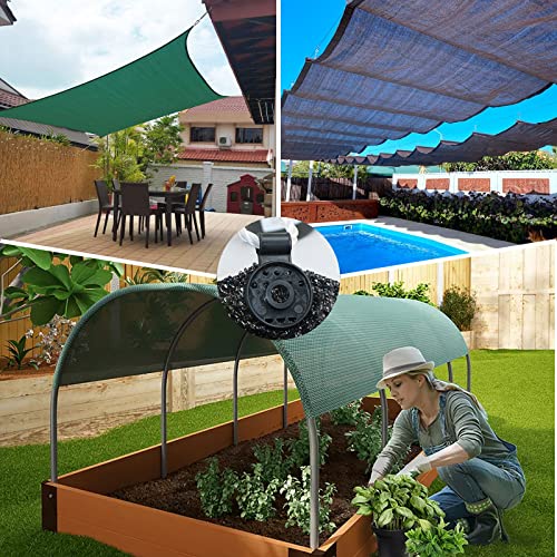 CHYSELCHY Tarp Clips, New Shade Cloth Heavy Duty Lock Grip, Windproof