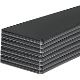 SALUINOKI 8pcs 1095 Steel Flat Stock for Knife Making (12x1.5x0.12 inch) High Carbon Steel Blank Bar Forge Steel for Blacksmithing Forging