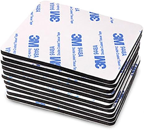 Amazon Co Jp Tyuan 壁用 超強力両面テープ はがせる 幅広7 5x6 5cm 厚0 3cm Hm12 黒 Diy 工具 ガーデン