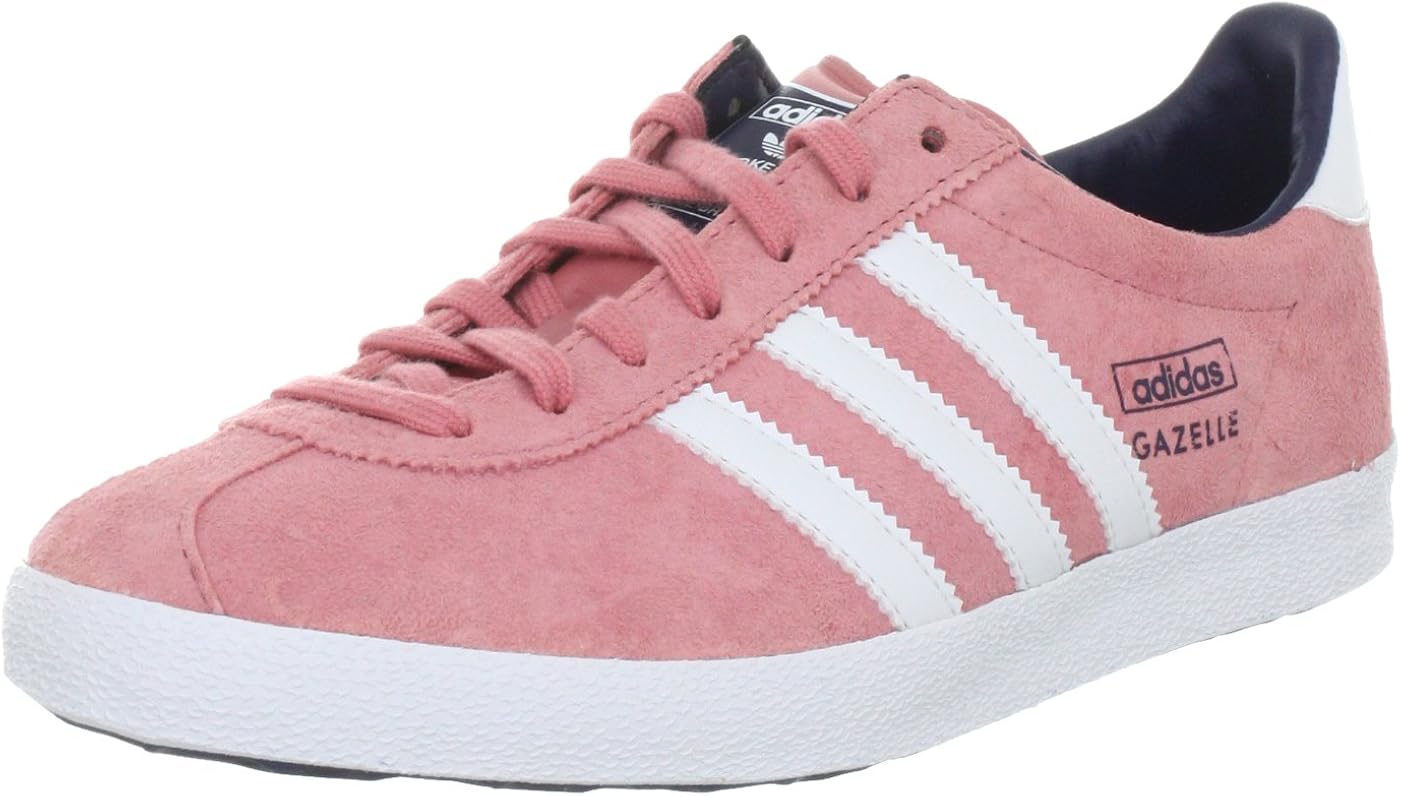 womens adidas gazelle og trainers pink