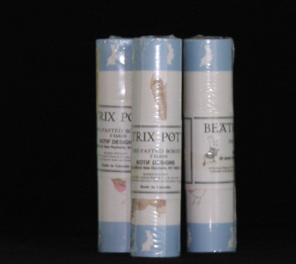 Beatrix Potter Peter Rabbit Nursery Wallpaper Border 3 Rolls Amazon Com