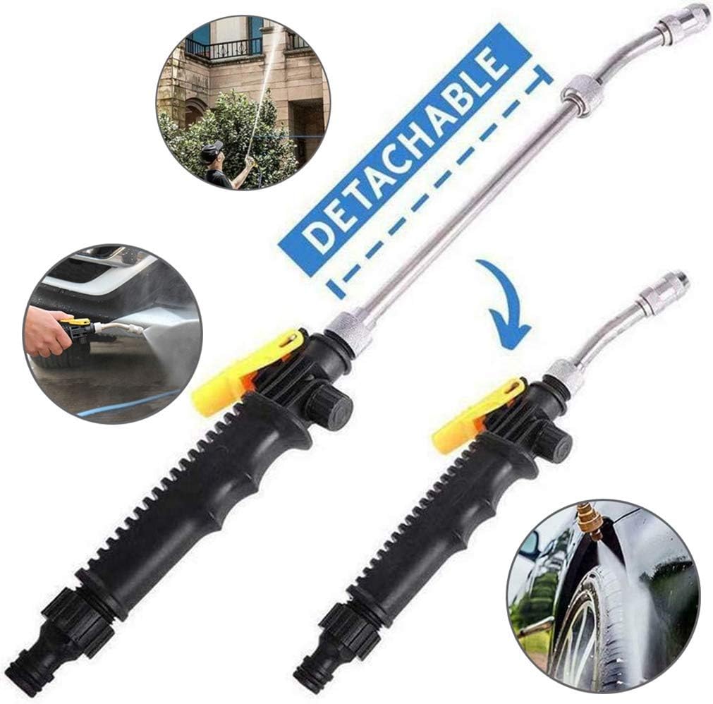 HAZUN 2-in-1 High Pressure Washer 2.0 - Magic High Pressure Wand Extendable Power Washer Wand High Pressure Water Hose Nozzle