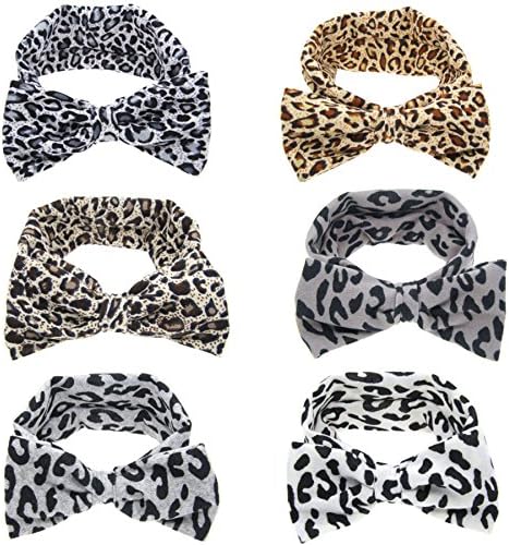 Baby Headband Hairbands for Newborn Toddler Baby Girl Cute Elastic Hair Headbands Turban Flower