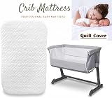 Crescent Textile Next to Me Bedside Crib Mattress 83x50x5cm view 5