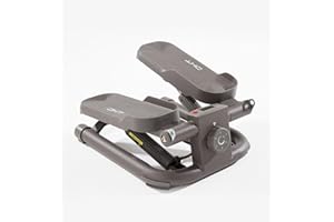 DHT DYNAMIC HEALTH TECH DHT Stair Stepper for Home, Mini Stepper for Exercise, Health & Fitness Exercise Stepping Machine for Exercise Fitness Office Home Workout Equipment, with Resistance Band and Calories Count