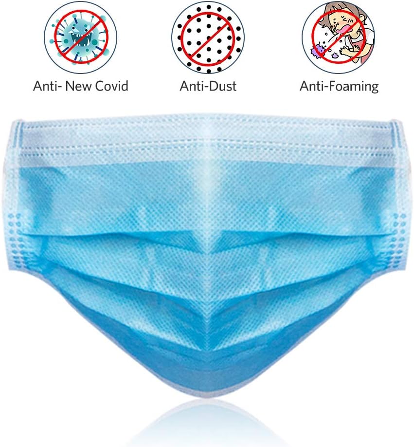 DOCANI 20 PCs Face Protection Non-woven Thickened Mouth Features