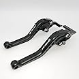 Plug & Play PCX160 PCX 160 Modified CNC Brake Lever Replace for Honda 160 PCX (Black_Short Lever)