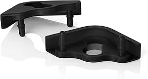 Noctua NA-SAVP6 chromax.black Trillingsdempende Blokjes voor 200mm Noctua Ventilatoren (16 stuks, Zwart)