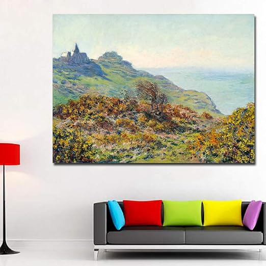 JNZART Claude Monet pintando el jardín del Artista en Giverny ...