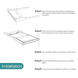 MT-VIKI® Rack Mount KVM HDMI with 17.3'' LCD