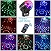 Led Sound Activated Party Lights with Remote Control DJ Lighting Disco Ball Strobe Club Lamp 7 Modes Stage Par Light Magic Mini Led Stage Lights for Christmas Home Room Dance Partiee Parties Birthday