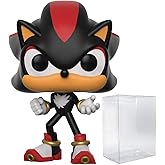 POP Sonic The Hedgehog - Shadow Funko Vinyl Figure (Bundled with Compatible Box Protector Case), Multicolor, 3.75 inches