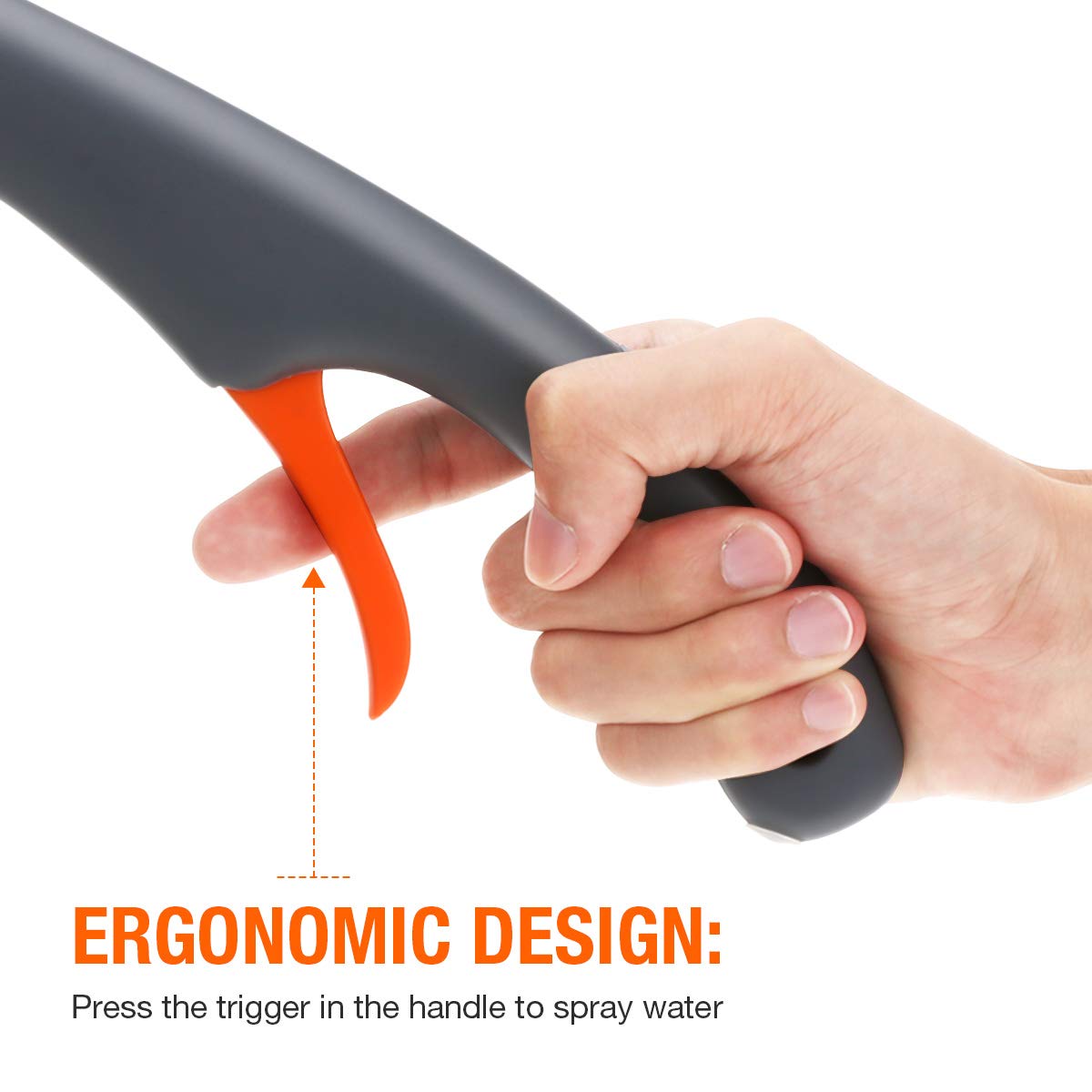 Baban Spray Window Squeegee Cleaner Tool, Baban 3-in-1 Window Washer Cleaning Kit with Extension Pole, 76 inch Extendable Window Washing Equipment for Indoor/Outdoor High Glass Windows